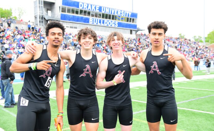 Ankeny boys race to sprint medley relay crown, place 3rd overall in Class 4A