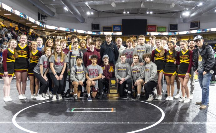 ‘We wrestled as hard as we could’: Hawks place 4th in 3A duals tourney