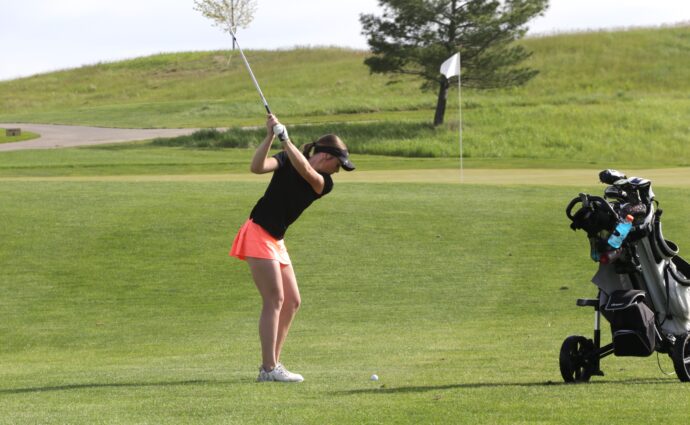 Drefke wins conference title by 9 shots, leads Centennial to 3rd-place finish
